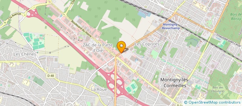 localisation de l'entreprise MADAME SARAH LAMZABI  HERBLAY-SUR-SEINE