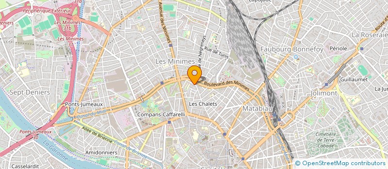 localisation de l'entreprise MADAME SARAH LANCIAU à TOULOUSE