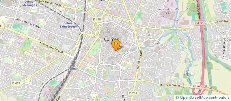 localisation de l'entreprise MADAME SARAH LANGRAND  COLMAR
