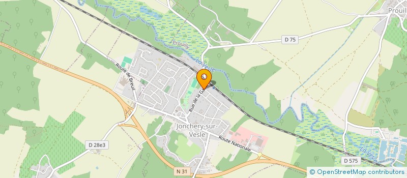 localisation de l'entreprise MADAME SARAH LAPINTE  JONCHERY-SUR-VESLE