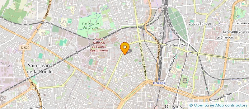 localisation de l'entreprise MADAME SARAH LAPIS à ORLEANS