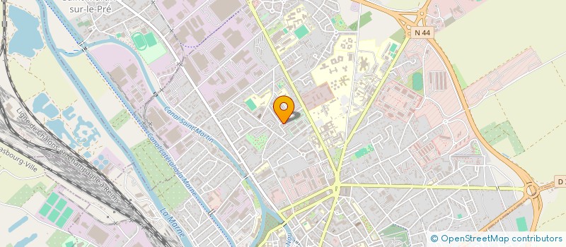 localisation de l'entreprise MADAME SARAH LAPORTE  CHALONS-EN-CHAMPAGNE