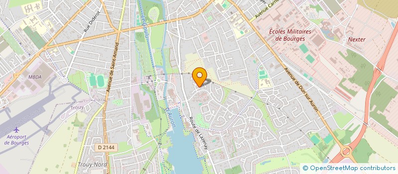 localisation de l'entreprise MADAME SARAH LARCHER  BOURGES