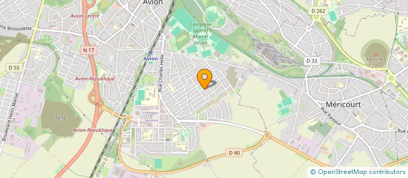 localisation de l'entreprise MADAME SARAH LARTISIEN  AVION