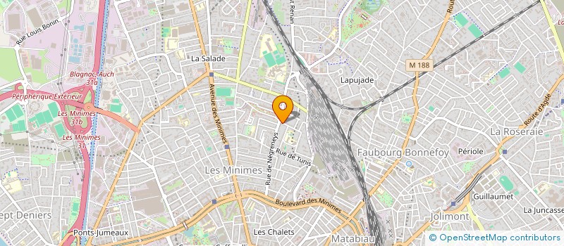 localisation de l'entreprise MADAME SARAH LASSERRE à TOULOUSE