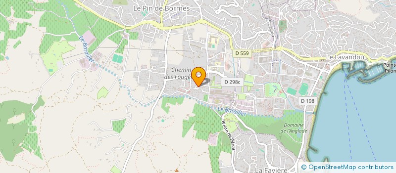 localisation de l'entreprise MADAME SARAH LASTENNET  BORMES-LES-MIMOSAS