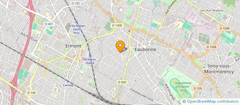 localisation de l'entreprise MADAME SARAH LAZRAG  EAUBONNE