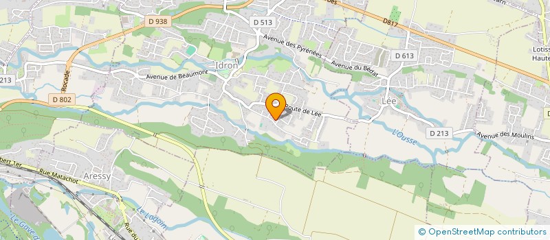 localisation de l'entreprise MADAME SARAH LE DAUPHIN  GARLIN