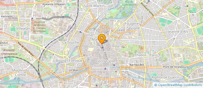 localisation de l'entreprise MADAME SARAH LE FOURNIS  RENNES