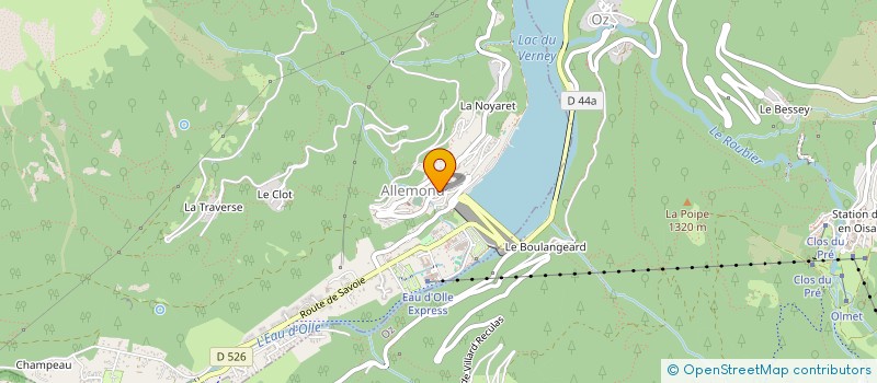 localisation de l'entreprise MADAME SARAH LE FUR-CHON  ALLEMOND