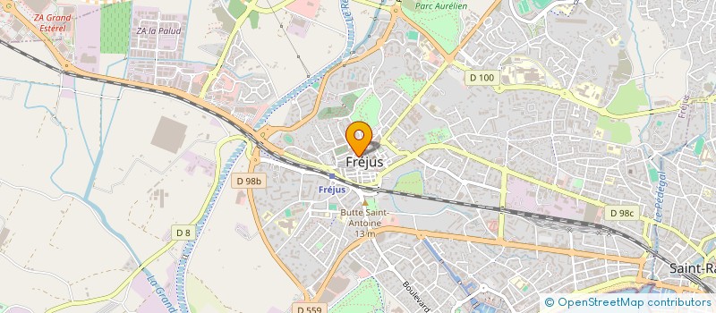 localisation de l'entreprise MADAME SARAH LEBOURG à FREJUS