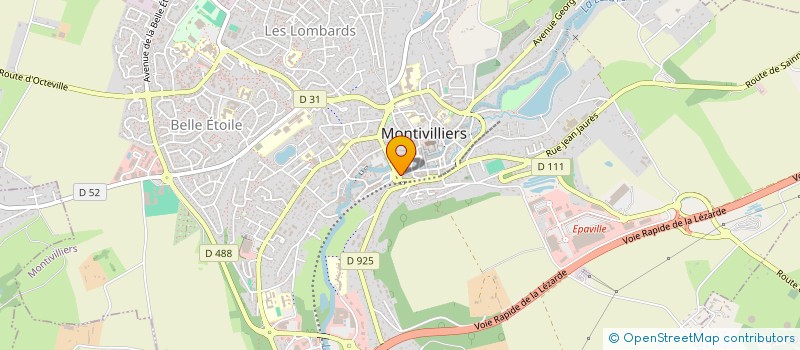 localisation de l'entreprise MADAME SARAH LECHERBONNIER  MONTIVILLIERS