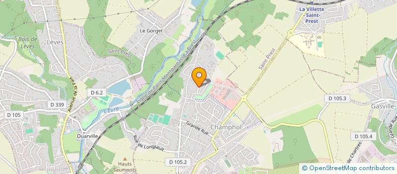 localisation de l'entreprise MADAME SARAH LEFEBVRE à CHAMPHOL