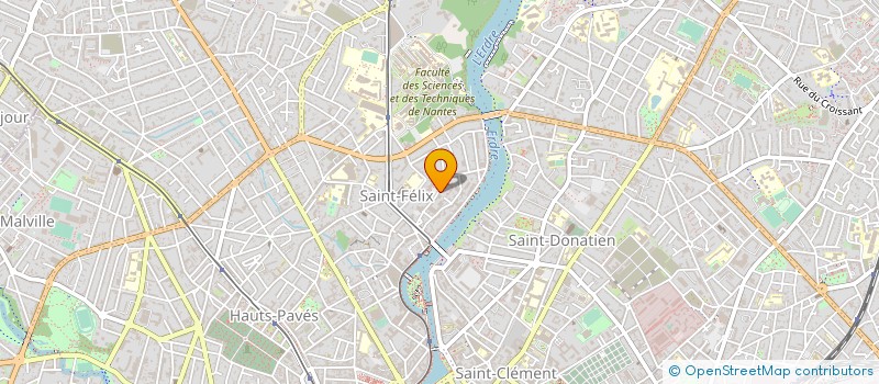 localisation de l'entreprise MADAME SARAH LEFEVRE à NANTES
