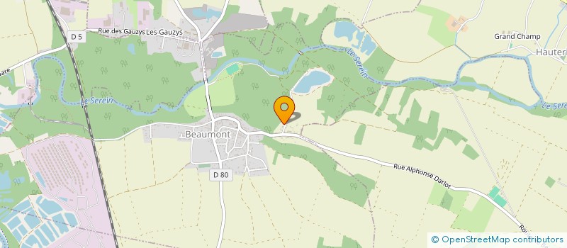 localisation de l'entreprise MADAME SARAH LEFLOCH  BEAUMONT