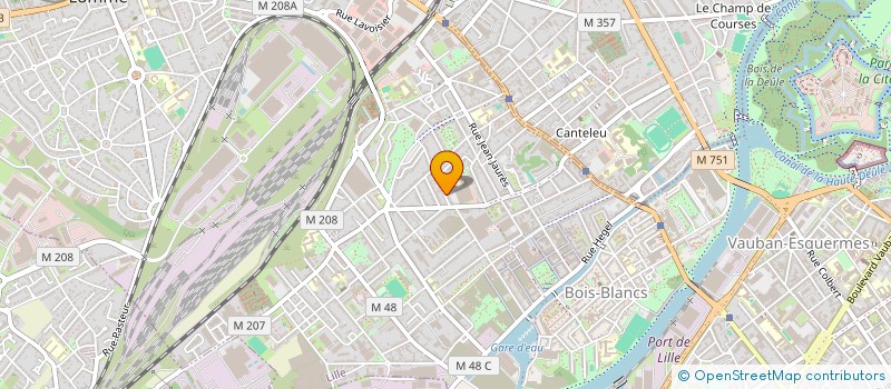 localisation de l'entreprise MADAME SARAH LEGRAND à LILLE