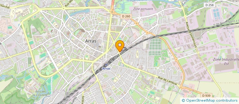 localisation de l'entreprise MADAME SARAH LELEUX à ARRAS