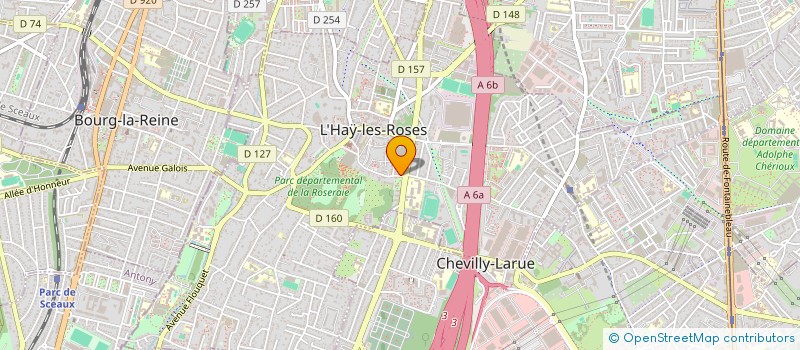localisation de l'entreprise MADAME SARAH LELLOUCHE à L'HAY-LES-ROSES