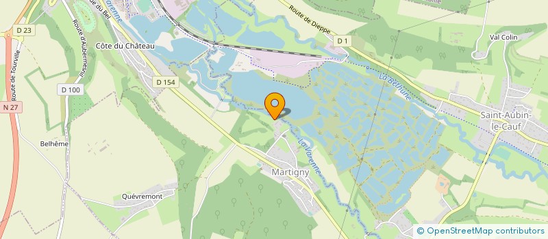 localisation de l'entreprise MADAME SARAH LEMAIRE  MARTIGNY