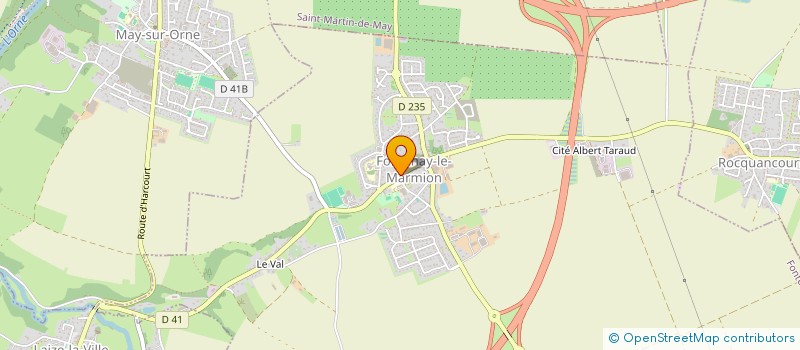 localisation de l'entreprise MADAME SARAH LEMASSON à FONTENAY-LE-MARMION