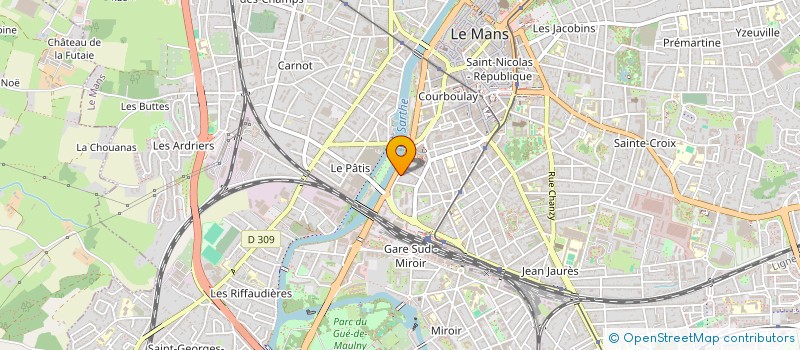 localisation de l'entreprise MADAME SARAH LEMBO à LE MANS