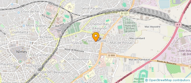 localisation de l'entreprise MADAME SARAH LEMCHEMA  NIMES