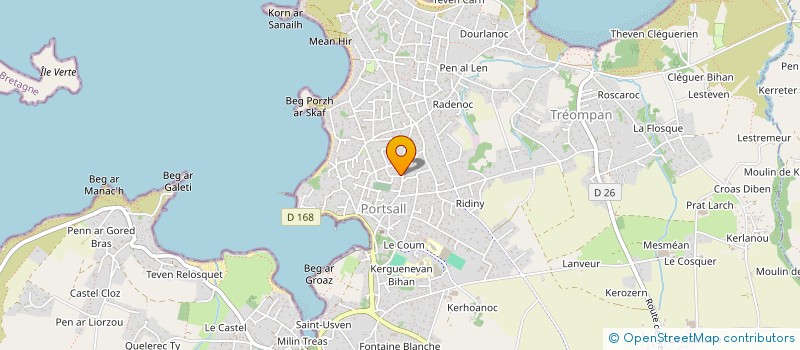 localisation de l'entreprise MADAME SARAH LEMONNIER  PLOUGASTEL-DAOULAS