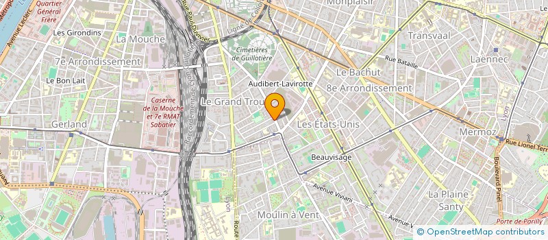 localisation de l'entreprise MADAME SARAH-LEONOR BESNAINOU  VENISSIEUX