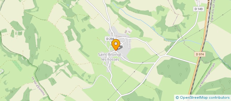 localisation de l'entreprise MADAME SARAH LEPETZ à SAINT-BROINGT-LES-FOSSES