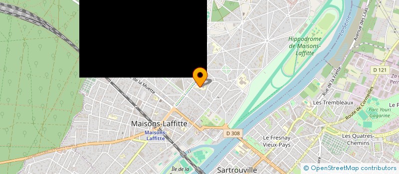 localisation de l'entreprise MADAME SARAH LEPIN à MAISONS-LAFFITTE