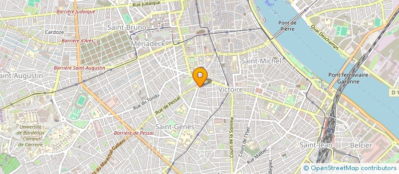 localisation de l'entreprise MADAME SARAH LEQUETTE  BORDEAUX