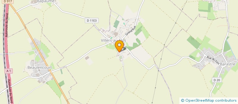 localisation de l'entreprise MADAME SARAH LEROUGE  VILLERS-AU-FLOS