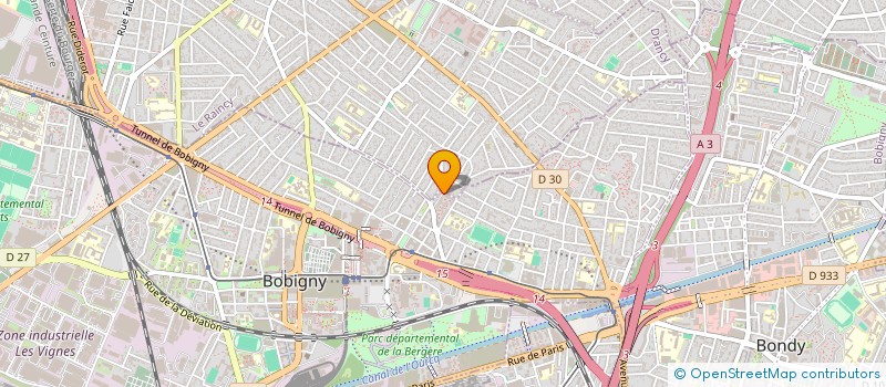 localisation de l'entreprise MADAME SARAH LETOLLE  BOBIGNY