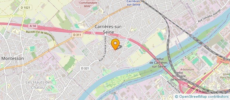 localisation de l'entreprise MADAME SARAH-LIMBA DE LACROIX-HERPIN à GARCHES