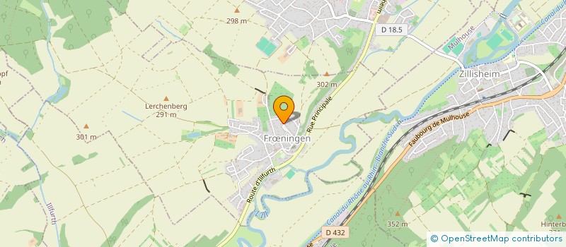 localisation de l'entreprise MADAME SARAH LIPP  FRNINGEN