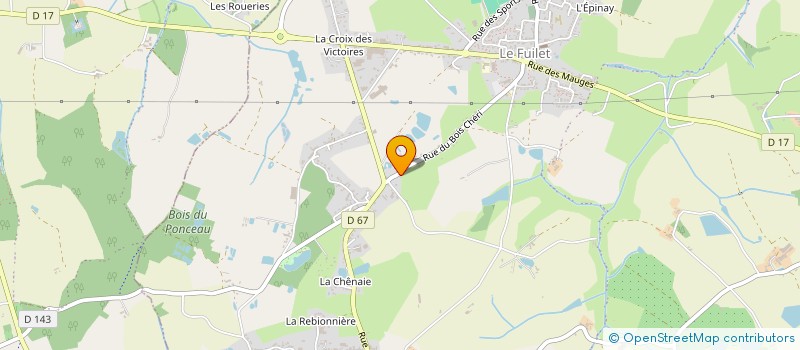 localisation de l'entreprise MADAME SARAH LIVERNAIS  MONTREVAULT-SUR-EVRE