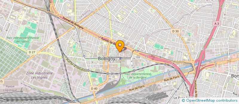 localisation de l'entreprise MADAME SARAH LIVET  BOBIGNY