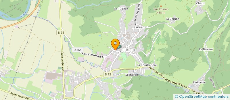 localisation de l'entreprise MADAME SARAH LIZALDEZ ALASTUEY à JUJURIEUX