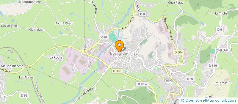 localisation de l'entreprise MADAME SARAH LIZE  THIZY-LES-BOURGS