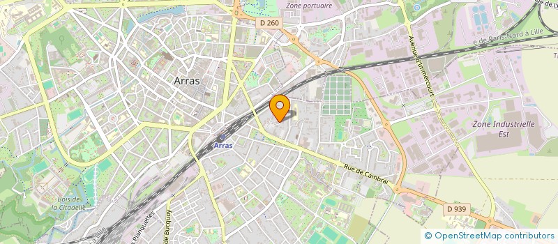 localisation de l'entreprise MADAME SARAH LOOTEN à ARRAS