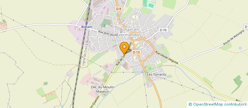 localisation de l'entreprise MADAME SARAH LOUETTE à BOHAIN-EN-VERMANDOIS