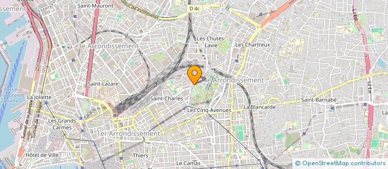 localisation de l'entreprise MADAME SARAH-LOUISE BARBETT à MARSEILLE