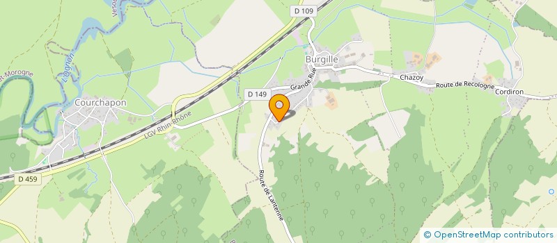 localisation de l'entreprise MADAME SARAH MADALENO  BURGILLE