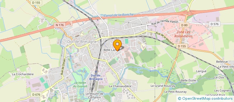 localisation de l'entreprise MADAME SARAH-MADELYN VIELLARD à DOL-DE-BRETAGNE