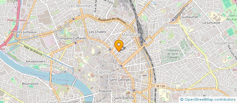 localisation de l'entreprise MADAME SARAH MAILLARD  TOULOUSE