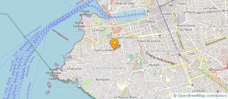 localisation de l'entreprise MADAME SARAH MAKHLOUF à MARSEILLE
