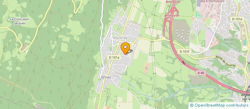 localisation de l'entreprise MADAME SARAH MAKHLOUFI  VALSERHONE