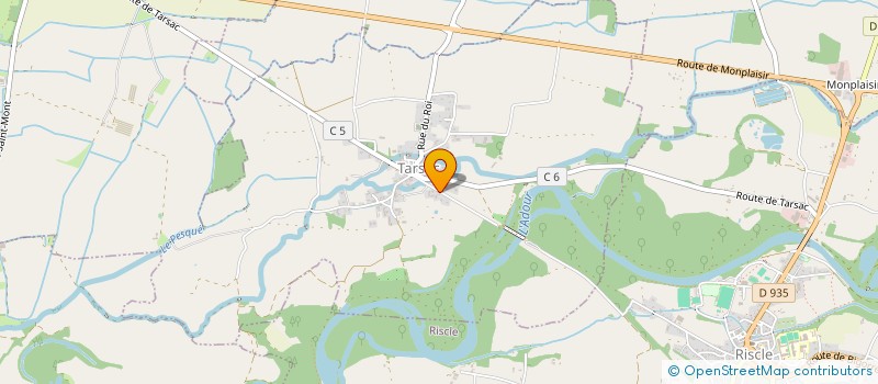 localisation de l'entreprise MADAME SARAH MALAN  CAHUZAC-SUR-ADOUR