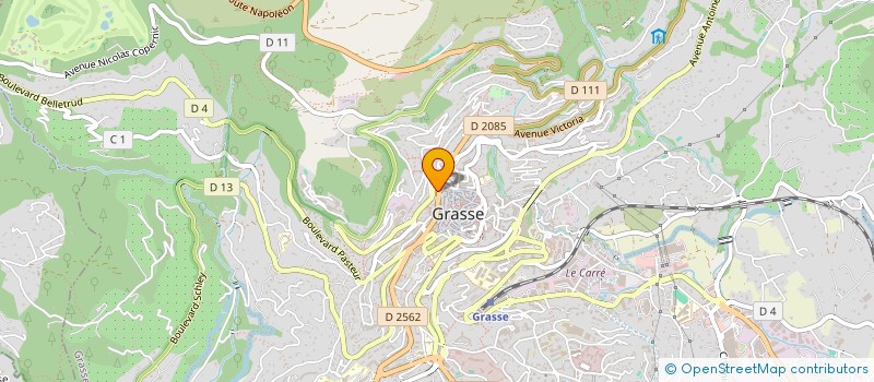 localisation de l'entreprise MADAME SARAH MALASSINE  GRASSE