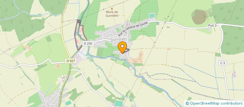 localisation de l'entreprise MADAME SARAH MALET  GUNSTETT